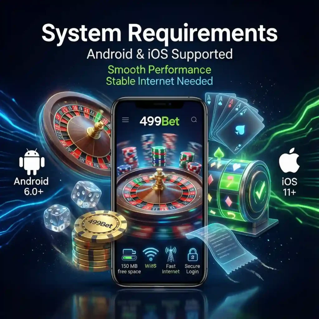System Requirements for 499bet App